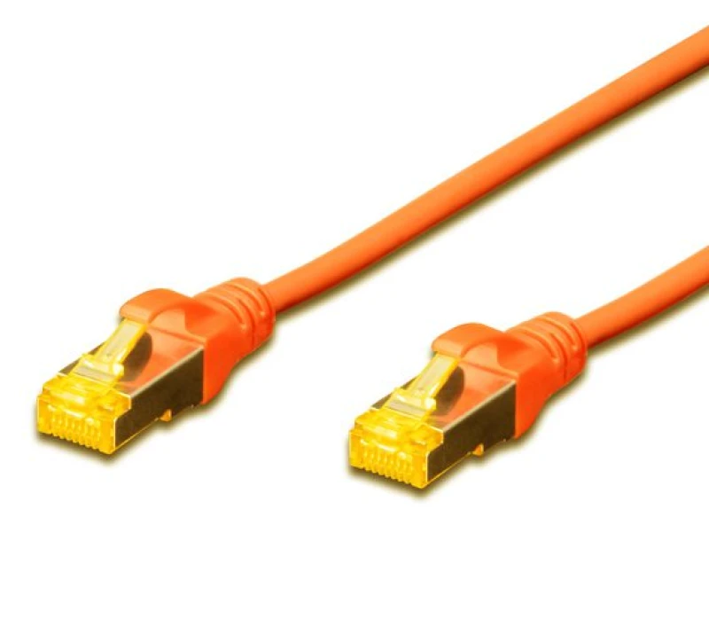 Image of FDL 0.25M CAT.6a 10GB S-FTP LSZH PATCH CABLE - Orange
