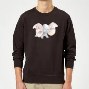 Image of Dumbo Happy Day Sweatshirt - Black