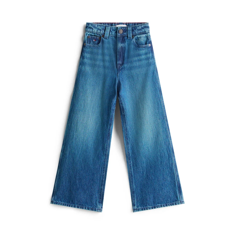 Image of Tommy Hilfiger Kids Mabel Wide Leg Jeans Vintage 1CD female 14Y