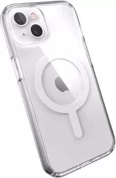 Image of Speck Presidio Perfect Clear + MS Apple iPhone 13 Clear - with...