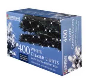 Image of White Chaser Lights with Ultra Bright LED 400 Bulb