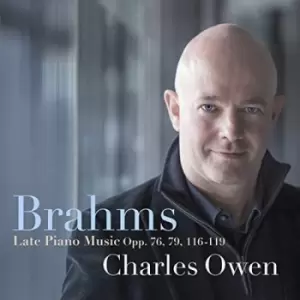 Image of Brahms Late Piano Music Opp 76 79 116-119 by Johannes Brahms CD Album