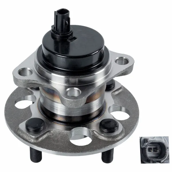 Image of Blue PRINT Wheel bearing kit Rear Axle Right ADT38387 Wheel hub bearing,Wheel bearing TOYOTA,DAIHATSU,Yaris Schragheck (_P9_),Yaris Schragheck (_P13_)
