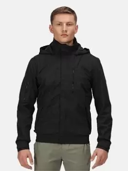 image of Regatta Feelding Waterproof Jacket - Black Size XL Men