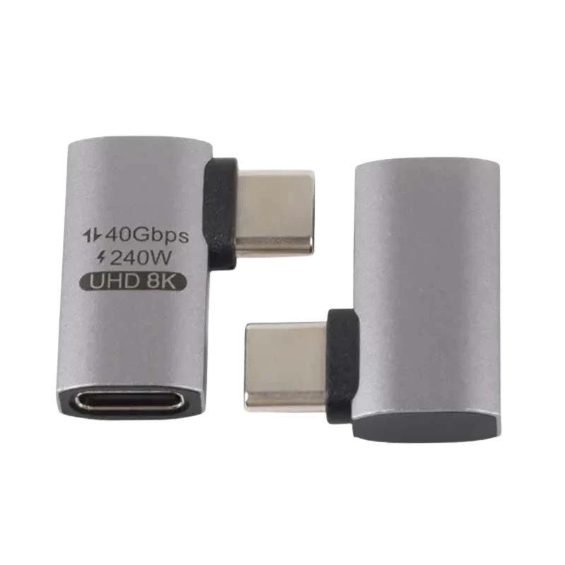 Image of FDL USB4 TYPE C RIGHT ANGLED ADAPTER M/F - HORIZONTAL