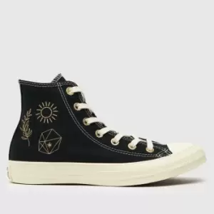 Converse Black Chuck Taylor All Star Hi Trainers