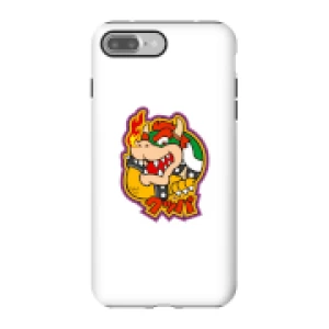 Image of Nintendo Super Mario Bowser Kanji Phone Case - iPhone 7 Plus - Tough Case - Gloss