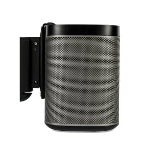 image of Flexson Wall Mount for SONOS PLAY 1 - Single Unit Black or White Colour Black