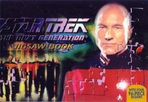 Image of star Trek Next Generation Jigsaw Book. Book