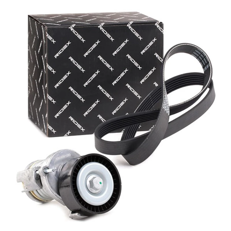 Image of RIDEX 542R0134 V-ribbed belt set V-Ribbed Belt Set (542)