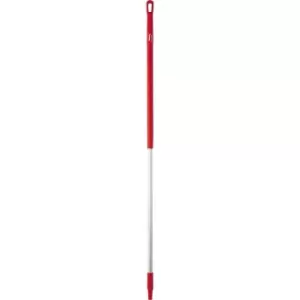 Image of Vikan Aluminium handle, ergonomic, Ø 31 mm, length 1510 mm, pack of 10, red