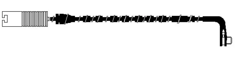 Image of JURID 581393 Brake Pad Wear Sensor Warning Contact,brake pad wear (407)