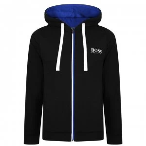 Image of Hugo Boss Authentic Zip Through Hoodie Black 001 Men