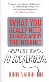Image of From Gutenberg to Zuckerberg by John Naughton Paperback