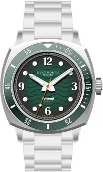 Image of Duckworth Prestex Watch Belmont Dive Green Bracelet