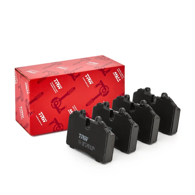Image of TRW GDB379 Brake pad set prepared for wear warning indicator Brake Pad Set,disc brake (402)