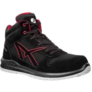 Image of Albatros Clifton Mid Safety Boot Male Black/Red UK Size 6