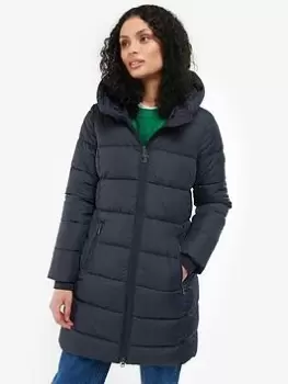 Image of Barbour Avondale Quilt Jacket- Dark Navy, Blue, Size 14, Women
