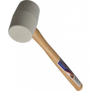 image of Vitrex Non Marking White Rubber Mallet 450g