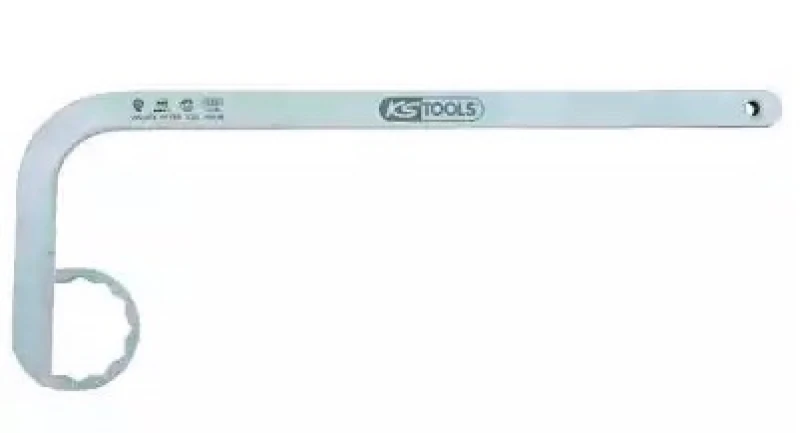 Image of KS TOOLS 150.2098 Oil Filter Belt Chrome Vanadium Steel, Length: 390mm Chrome Vanadium Steel Oil Filter Belt (4721)