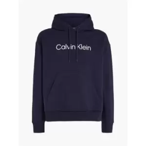 Calvin Klein Hero Logo Comfort Hoodie - Blue