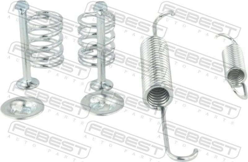 Image of Brake shoe fitting kit FEBEST 1004-K2UCR-KIT