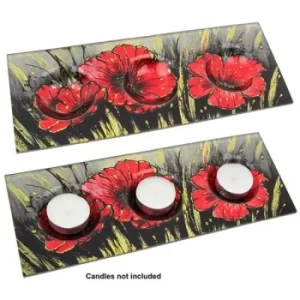 image of Poppy Tealight Holder 3