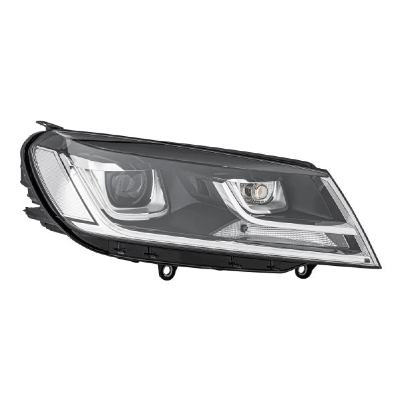 Image of HELLA 1ZT 011 937-521 Headlights WY21W, without control unit for dynamic bending light (AFS), Right, with motor for headlamp levelling, Bi-Xenon Head