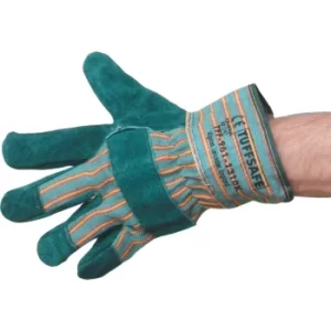 Image of Split Leather Rigger Gloves 2" Cuff Size 10