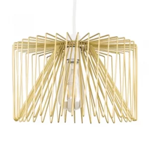 Image of Amadeus Wire Pendant Shade in Gold