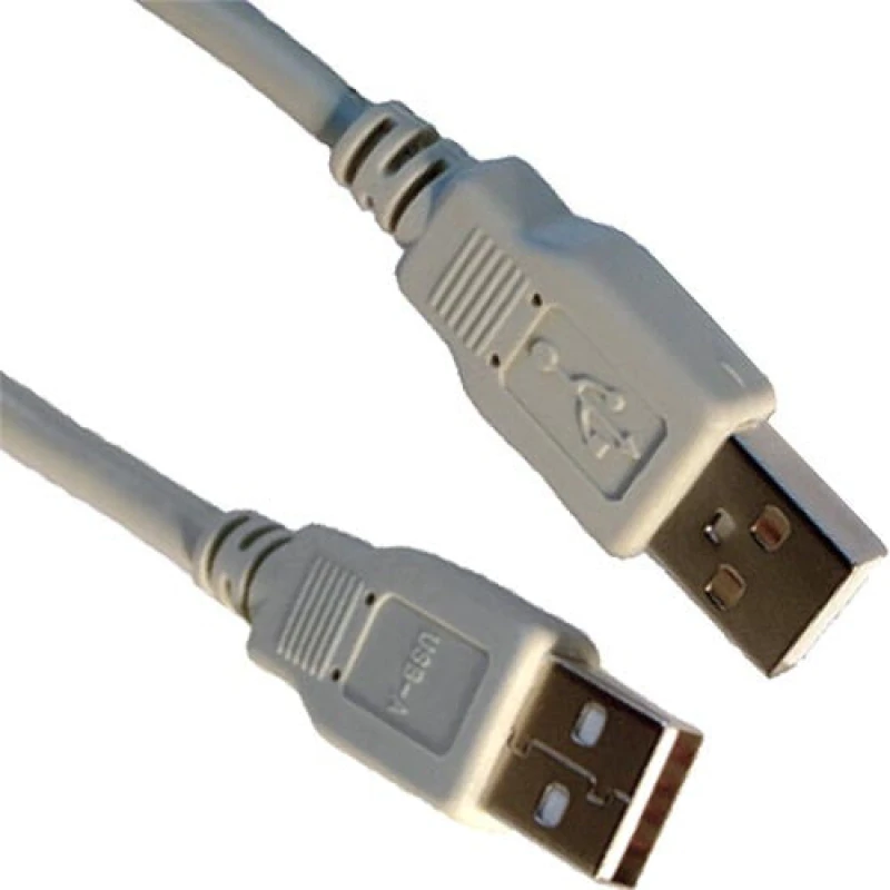 Image of Cablenet Cablenet 3m USB 2.0 Type A Male - USB 2.0 Type A Male Beige PVC Cable 40-2052