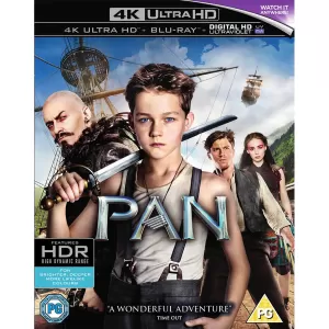 image of Pan - 2015 4K Ultra HD Bluray Movie