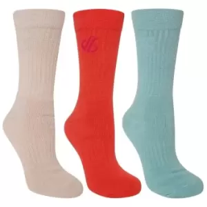 image of Dare 2b Essentials Sports Sock (3 Pack) - Can/Brl/Neon