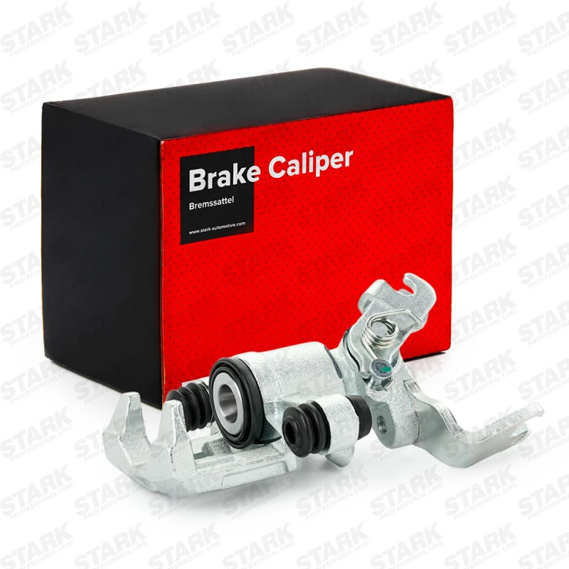 Image of STARK SKBC-0460646 Brake caliper Rear Axle, without holder Cast Iron Brake Caliper (78)