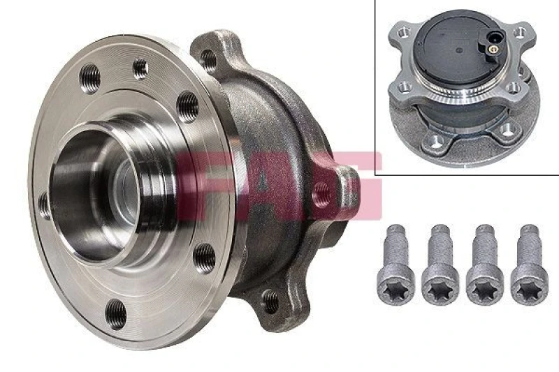 Image of Wheel bearing kit FAG 713 6605 80
