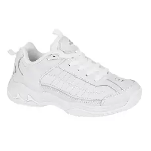 Image of Mirak Contender Lace Trainer Unisex White UK Size 11