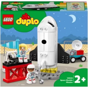 image of LEGO DUPLO Town: Space Shuttle Mission Rocket Toy (10944)