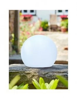 image of Smart Solar 21Cm Lunieries Oval Colour Changing Solar Light