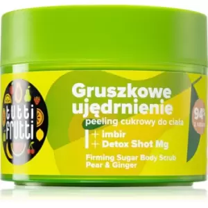 Image of Farmona Tutti Frutti Pear & Ginger Sugar Scrub For Skin Regeneration 300 g
