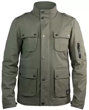 Image of John Doe Explorer Motorcycle Textile Jacket, green, Size 2XL, green, Size 2XL
