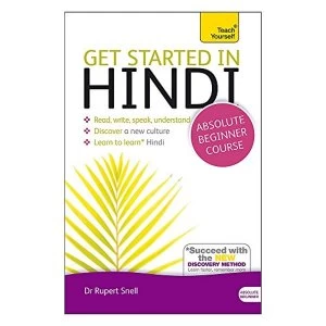 Image of Get Started in Hindi Absolute Beginner Course (Book and audio support) Mixed media product 2014