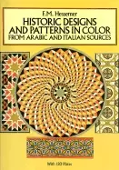 Image of historic designs and patterns in color from arabic and italian sources