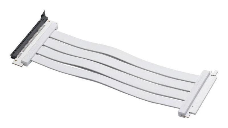 Image of Phanteks 300 mmFlatline PCI-E 4.0 x16Riser Cable 90 Adapter - White