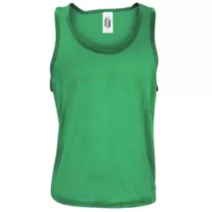 Image of SOLS Mens Anfield Sports Training Bib (XL) (Bright Green)