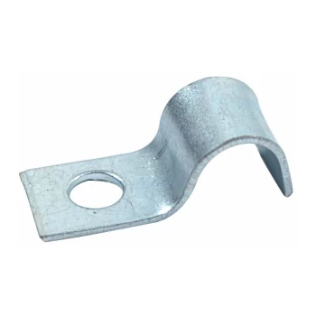 Image of 4MM (1-Pipe) Half Saddle Clamp Light Duty BZP- you get 10 - Matlock