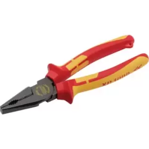 Image of Draper XP1000 VDE Tethered High Leverage Combination Pliers 200mm