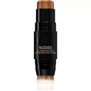 image of Nudestix Nudies Glow Multi-Function Highlighter In Stick Shade Brown Sugar Baby 7 g