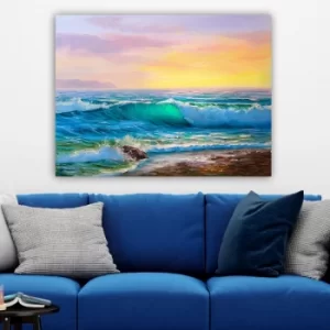 Image of 482719303_70100 Multicolor Decorative Canvas Painting