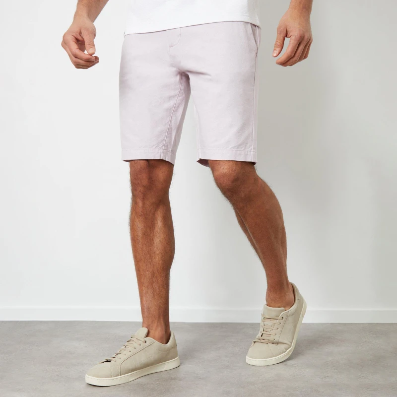Image of Threadbare Cotton Chino Shorts Dusty Pink male 34R