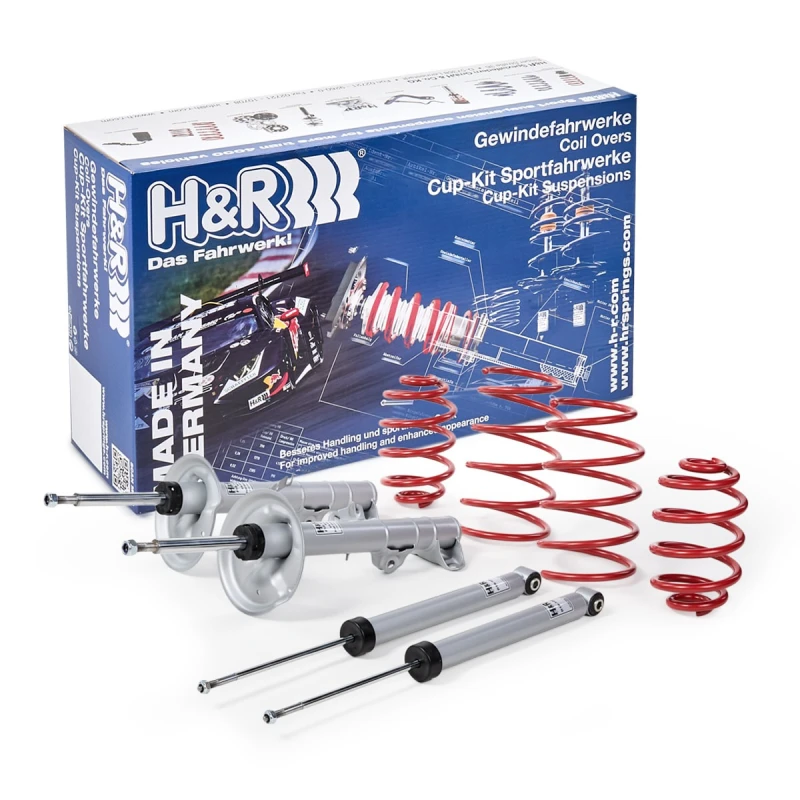 Image of Suspension kit, coil springs / shock absorbers H&R 40825-1
